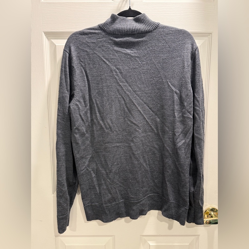 Smartwool Men’s Merino Wool 1/4 Zip Pullover Sweater Gray Size XL - Picture 11 of 11